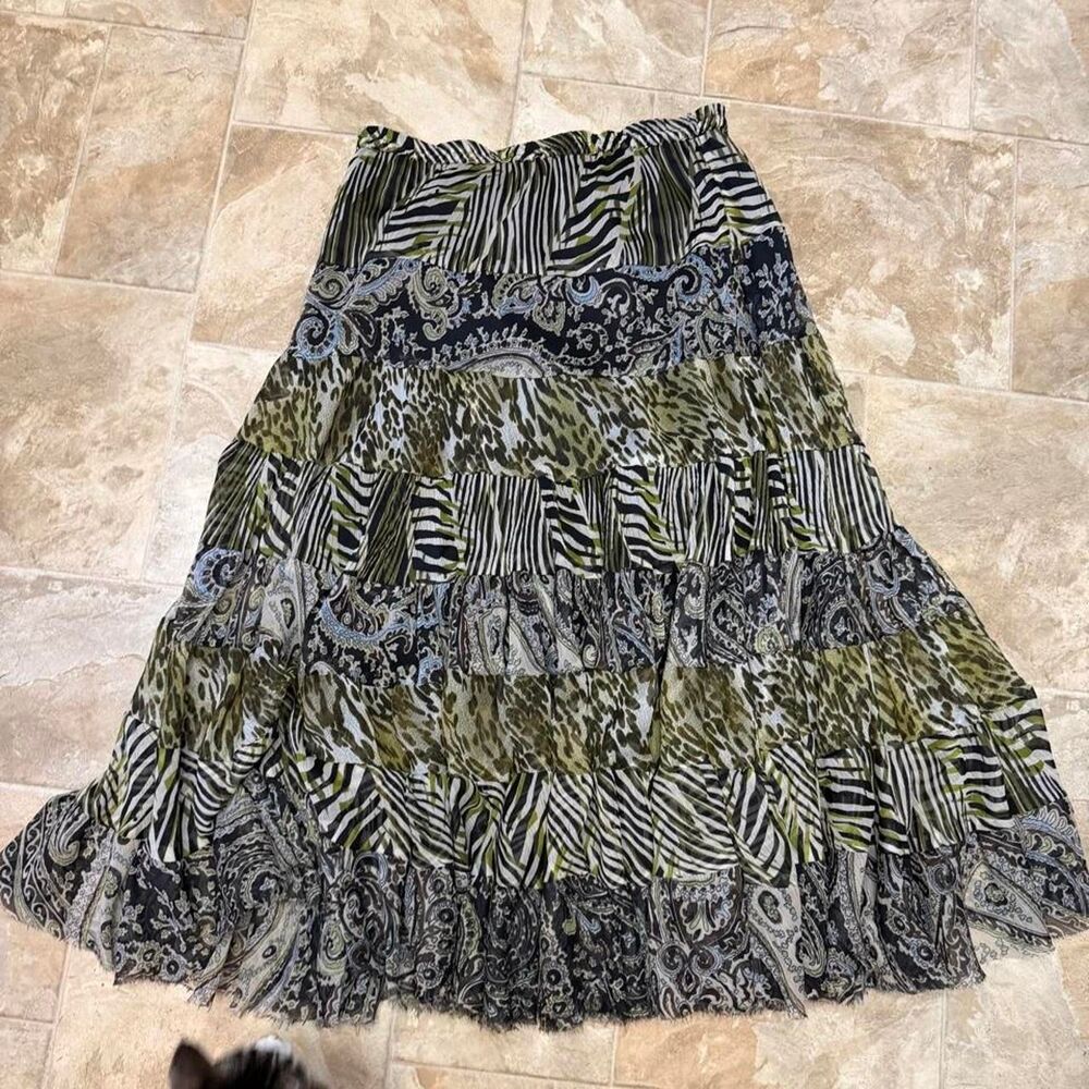 Solitaire Women's multi Skirt
